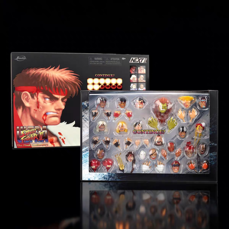Jadatoys Street Fighter Sdcc Limited Edition Replaceable Battle-Damaged Head Sculpt and Hand Model Action Figure Jadatoys Street Fighter Sdcc Limited Edition Replaceable Battle-Damaged Head Sculpt and Hand Model Action Figure
