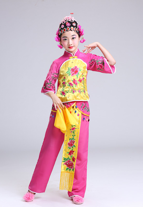 2018 trẻ em opera buổi hòa nhạc trang phục Peking Opera trang phục múa Xiaohongniang Xiaohua Dan Qiaohuadan drama costume