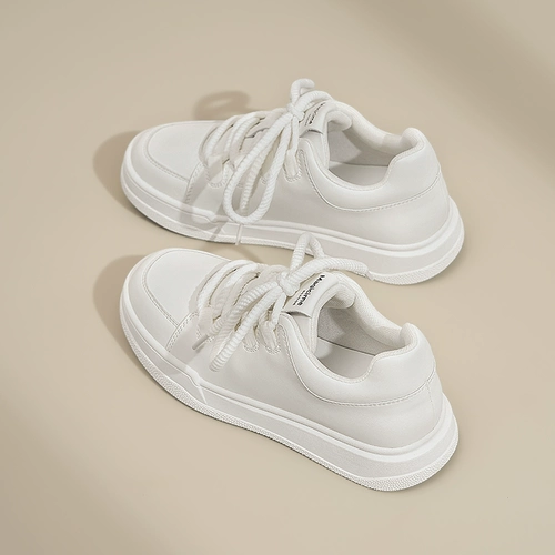 Летняя высокая белая обувь на платформе, универсальная спортивная спортивная обувь, кроссовки