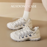 Спортивная обувь, летние альпинистские белые туфли для отдыха подходит для пеших прогулок, для бега