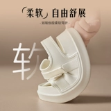 Сандалии, летняя обувь, слайдеры на платформе на липучке, спортивные пляжные тапочки