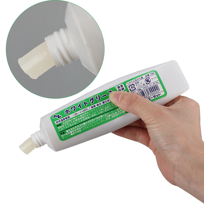 AZ white grease bearing butter mechanical butter lubricating oil rail lubrication Japan import 100g 700