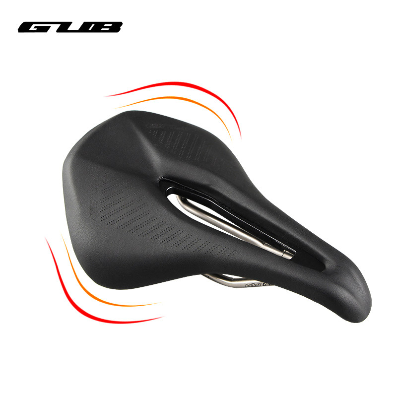 GUB road bike cushion short nose seat widened saddle hollow breathable universal mountain bike seat cushion ultra-light