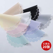 Cloud Jelly Film Waterproof Pure Color Rose Bouquet Wrapping Paper Round Flowers Paper Diy Handmade Floral Bag Flowers