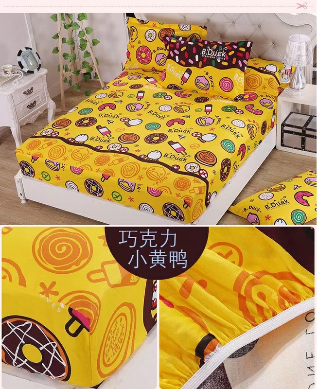 Một mảnh phim hoạt hình trẻ em bông của 1,2m doanh nghiệp giường trượt bông bedspread Simmons bảo vệ tay áo tùy chỉnh 1.5m1.8 - Trang bị Covers