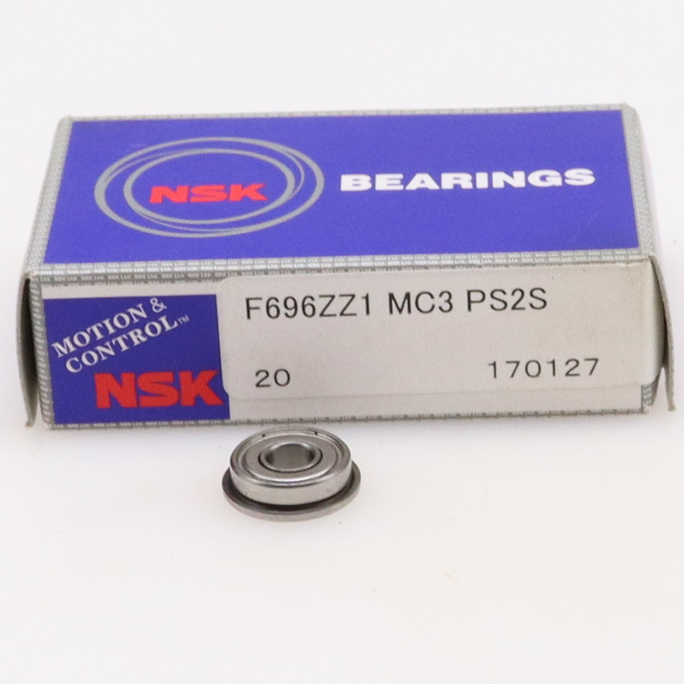 NSK with flange deep groove ball stainless steel bearings SF683 684685686687688 689ZZ