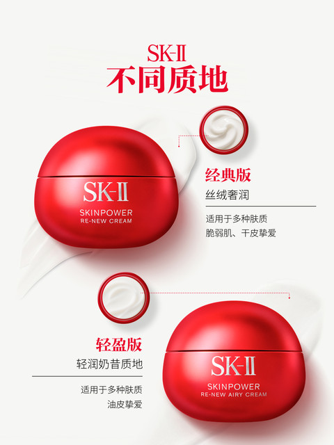 ຂາຍດ່ວນ ຄີມ SK-II ຂວດໃຫຍ່ແດງ ຄີມກັນຮອຍຫ່ຽວ