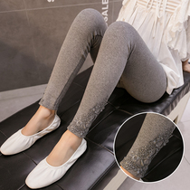 Pregnant womens leggings spring and autumn thin outer wear trendy mother fashion spring pants small spring maternity pants pregnant womens pants