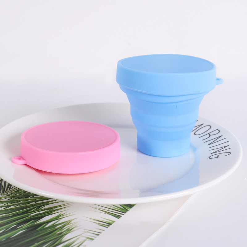 OUTDOOR TRAVEL FOLDING WATER CUP RETRACTABLE CUP COMPRESSION SHRINK FOLDING CUP PORTABLE KETTLE SOFT SILICA GEL TOURISME-TAOBAO