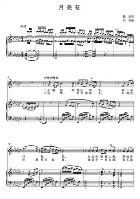 Moon flower-G flat-adjustable F bG G G bA B C D bE E-adjustable high-clear spectrum