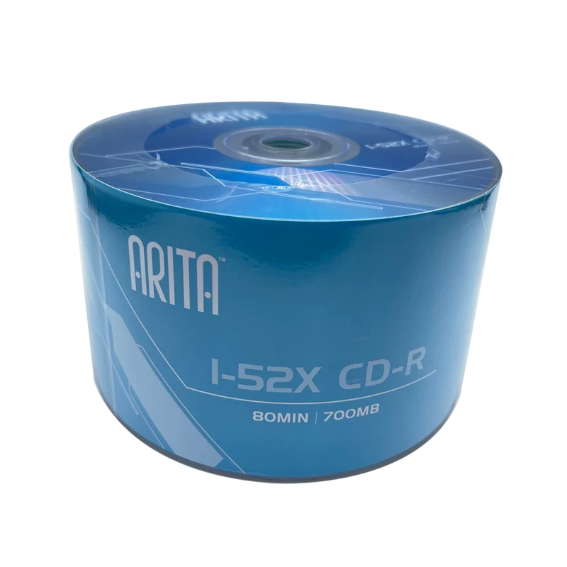 Пустой диск CD-R 52X, CD-R 52X, 50 штук музыкальных дисков для автомобиля