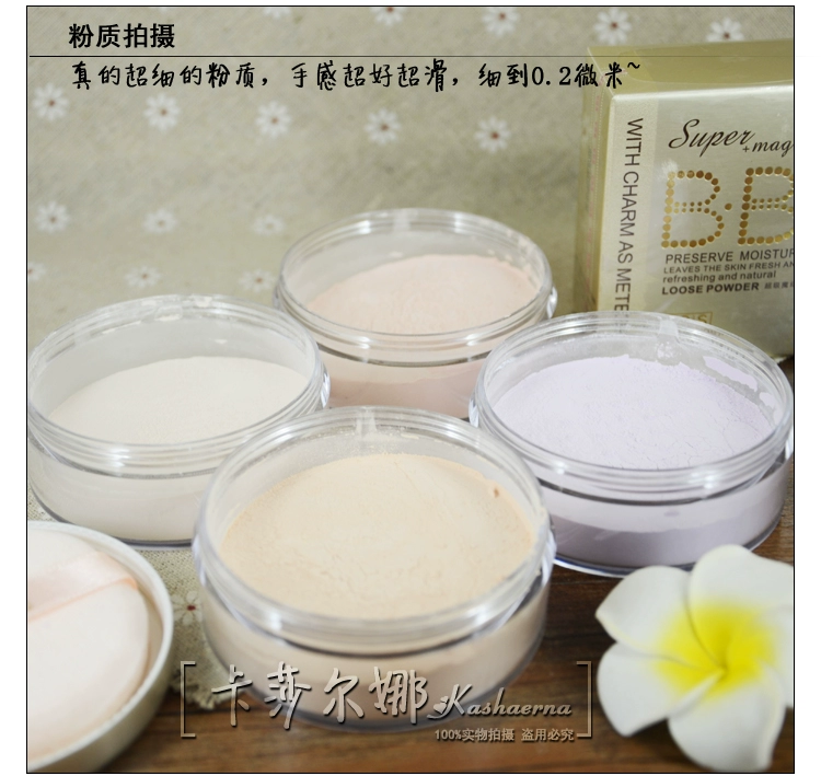 Kasalna chính hãng VOS Weifu show siêu ma thuật BB mật ong bột lỏng kiểm soát dầu đặt bột 827 phấn phủ ohui