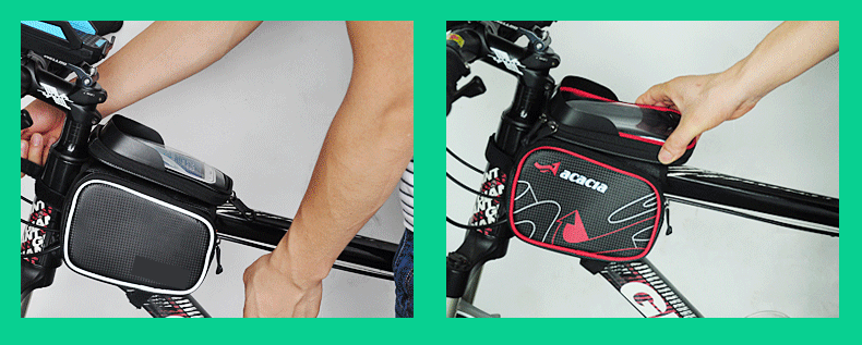 Sacoche pour vélo mixte ACACIA - Ref 2212454 Image 28