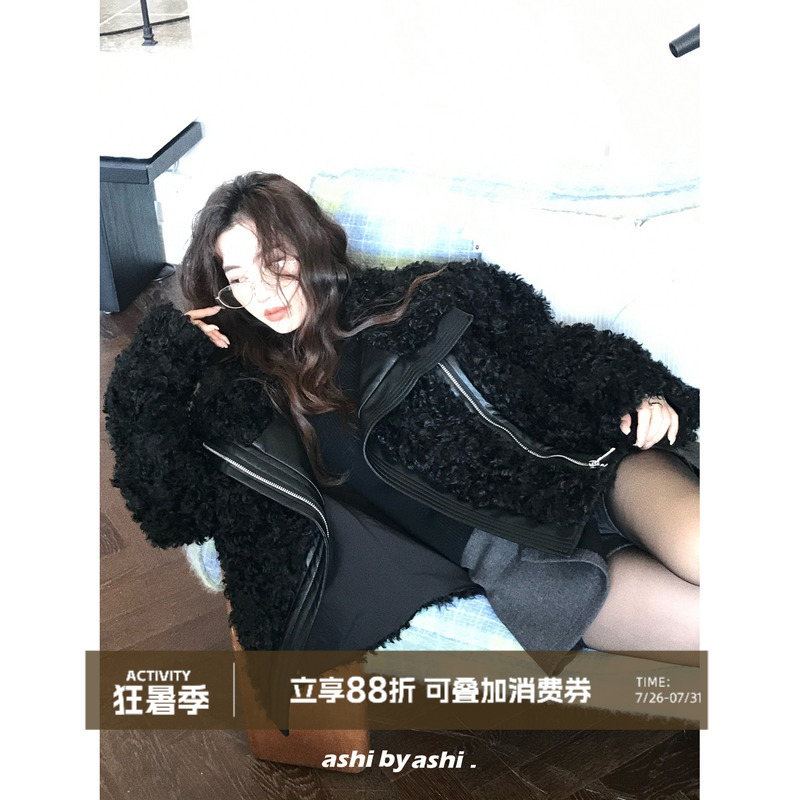 Greater Than Poetry Collection Teddy Coat American-Style Looped Wool Retro Jacket for Women Eco-Friendly Wool Casual Simple Short Coat Winter Greater Than Poetry Collection Teddy Coat American-Style Looped Wool Retro Jacket for Women Eco-Friendly Wool Casual Simple Short Coat Winter