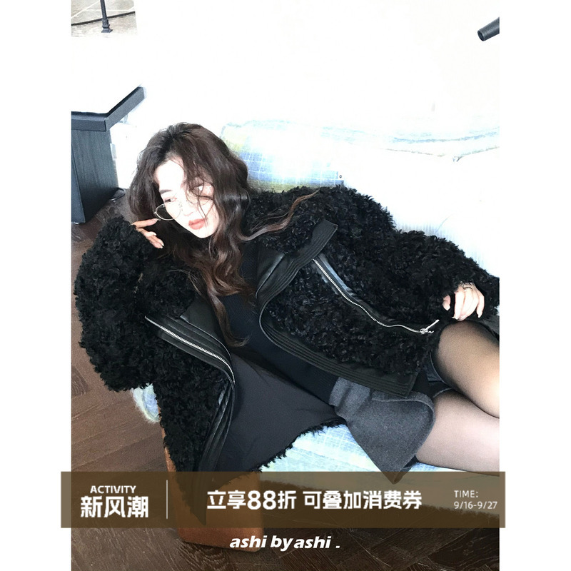 Greater Than Poetry Collection Teddy Coat American-Style Looped Wool Retro Jacket for Women Eco-Friendly Wool Casual Simple Short Coat Winter Greater Than Poetry Collection Teddy Coat American-Style Looped Wool Retro Jacket for Women Eco-Friendly Wool Casual Simple Short Coat Winter