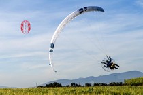 OZONE VIPER 6 DGAC certified motor paraglider head for competitive paragliding