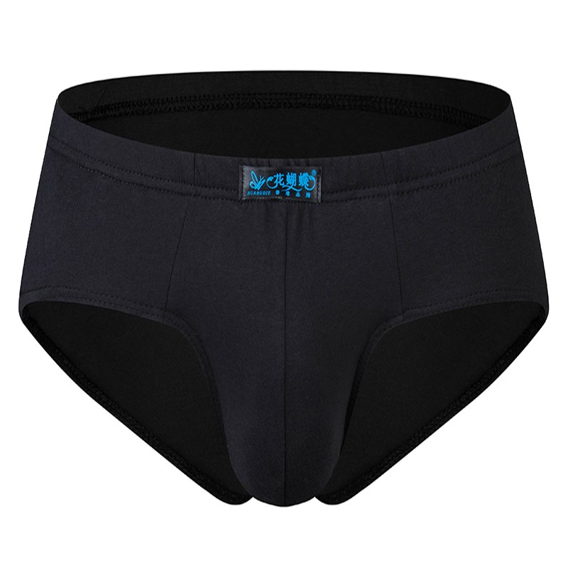 Bốn hộp quà tặng quần lót nam tam giác cao eo cotton trung niên cha già ông béo béo quần short kích thước lớn quần xì nữ