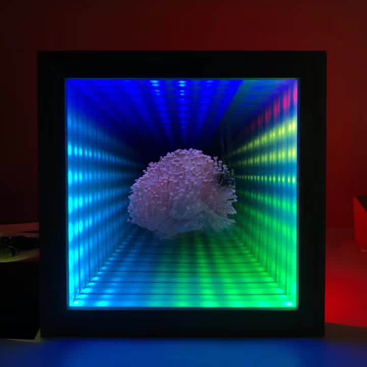 Thousand Layers Mirror Infinitely Extended Mirror Magic Mirror Single-sided Mirror Bifacial Mirror Display Glass Billboard Visible Mirror Image Glass With Mirror Image Mirror With Mirror Image