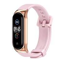 Силиконовый браслет CS-Pink Sand+рама розового золота