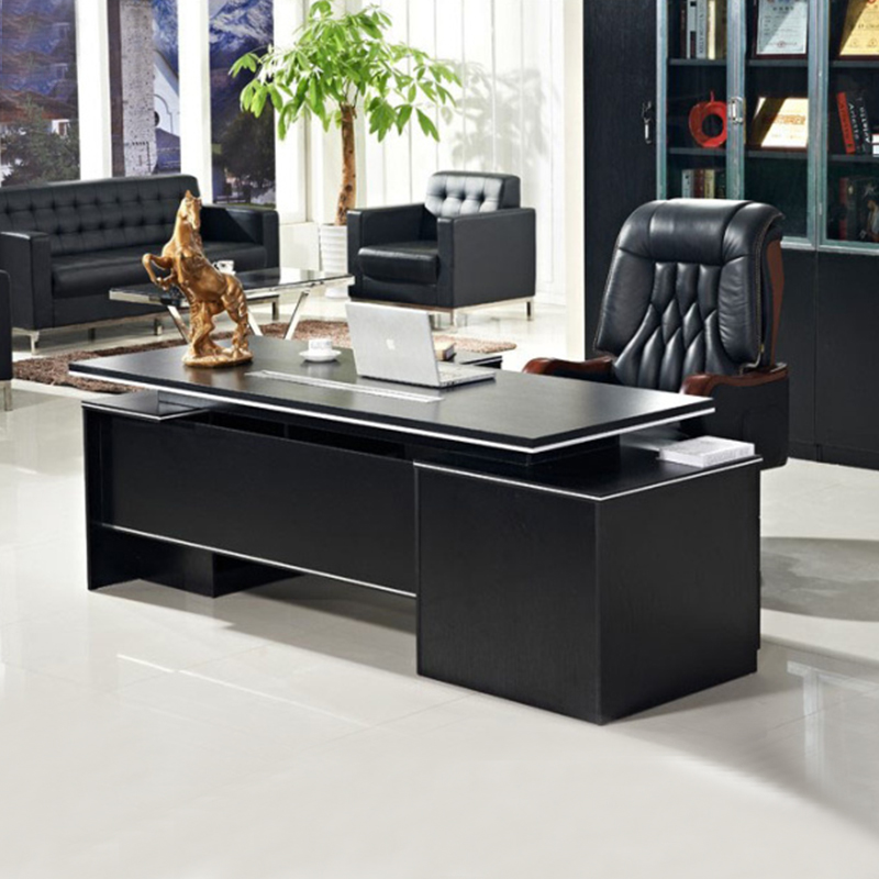 Boss Desk Guangzhou Office Furniture Simple Modern Panel Executive Desk Supervisor Desk Manager Desk Boss Desk Chair