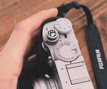 Hot selling personality cat paw Fuji Leica Olympus Panasonic Pengot shutter metal stickup button cap