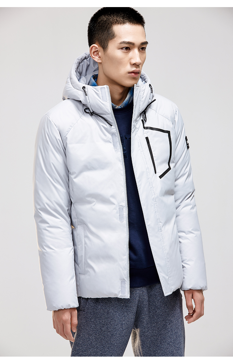 Anta sports down jacket nam mùa đông 2018 mới dày ấm áp thể thao cotton nam áo khoác ngắn —