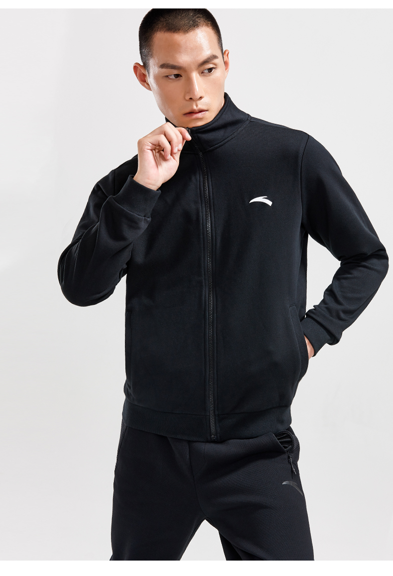 Anta sport suit nam 2019 mùa thu mới hai mảnh áo khoác học sinh quần chùm chính thức trang web hàng đầu quần áo giản dị - Thể thao sau quần áo thể thao mùa đông