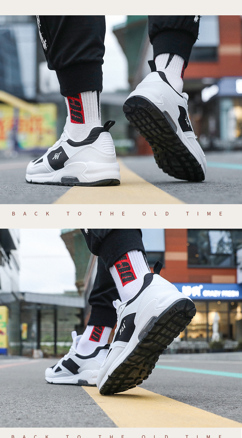 Giày 361 giày nam 2018 mùa đông mới cộng với nhung cao cấp giày cao cổ 361 độ giày da ấm giày sneaker nữ chính hãng