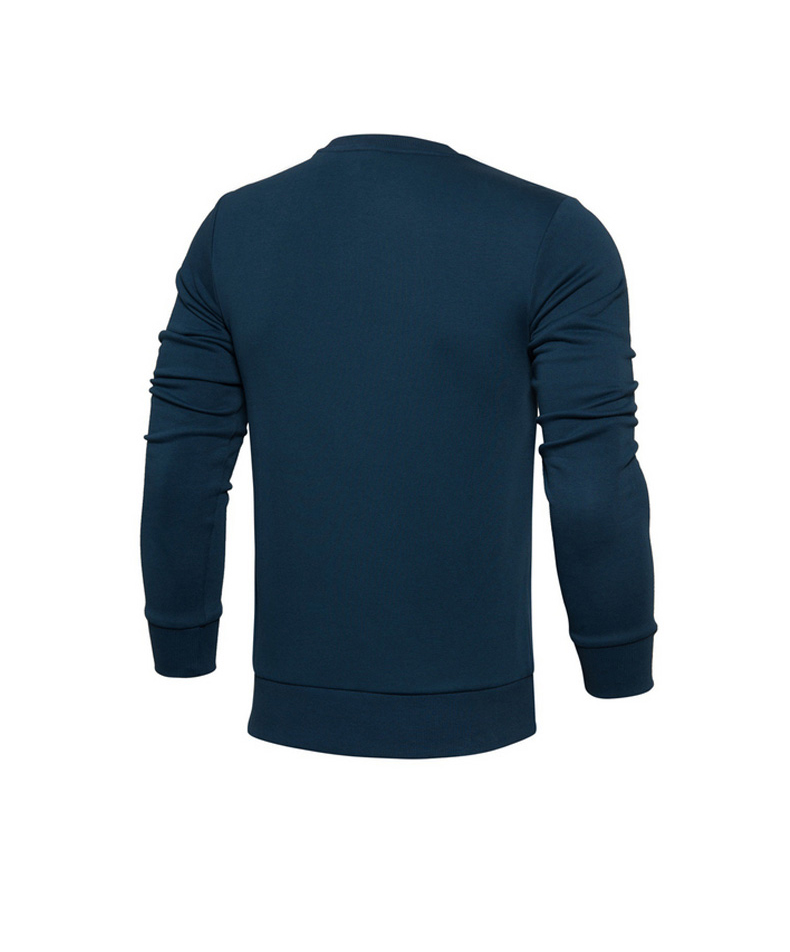 Li Ning vòng cổ áo len nam áo thun áo sơ mi giản dị dài tay T-Shirt mùa hè mới thể thao AWDL115 áo thun dài tay nữ thu đông