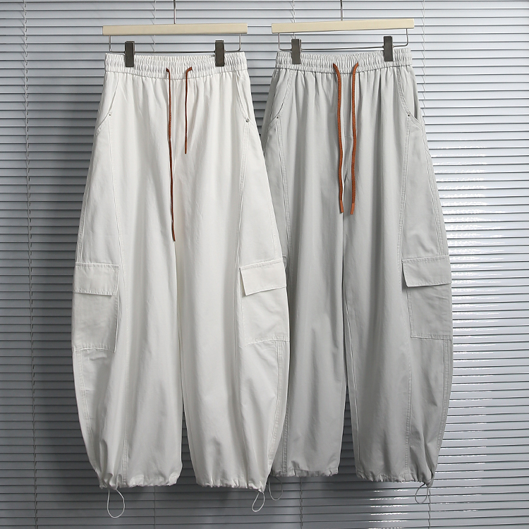 Tina Dina Spring/Summer 79020 Convertible Casual Wide-Leg Pants Loose Wide-Leg Pants Cargo Pants for Women
