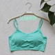 Với áo ngực che ngực cup một ống áo ngực quấn ngực không có vòng thép thể thao yoga mỏng vest