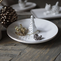 W1962 export American designer cute animal cat bird owl Paris Tower jewelry tray