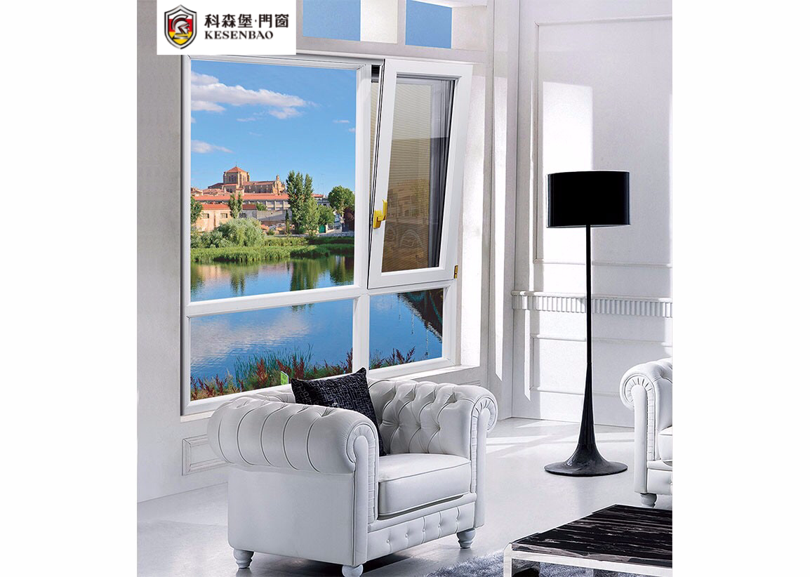 Hot selling recommend Sanya Cosenburg doors and windows custom broken bridge aluminum window sealing balcony with city seller to install