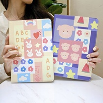 New 10 2 cartoon ipad9 covers Air3 cute pro11 shatter-resistant mini5 soft 10 5 mini-4 holster 6
