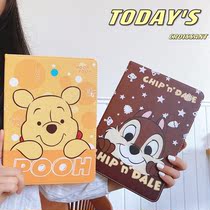 10 2 genuine ipad8 covers Air4 Winnie the Pooh 11pro10 5 chipmunk 9 7mini5 shatter-resistant housing