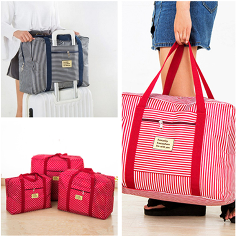 Travel storage bag Oxford cloth moving bag Luggage bag portable waterproof bag Cotton quilt clothes finishing packing bag