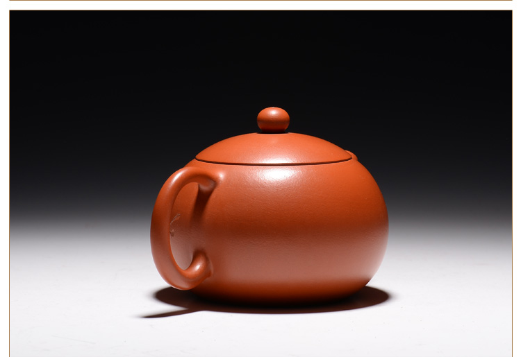 Yixing nổi tiếng ấm trà tay tinh khiết handmade Zhu bùn ấm trà Xi Shi nồi home set Kung Fu bộ trà đồ đất nung