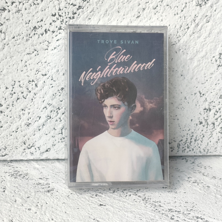 Poke Lord Troye Sivan Blue Neightourood Blue block brand new untorn tapes
