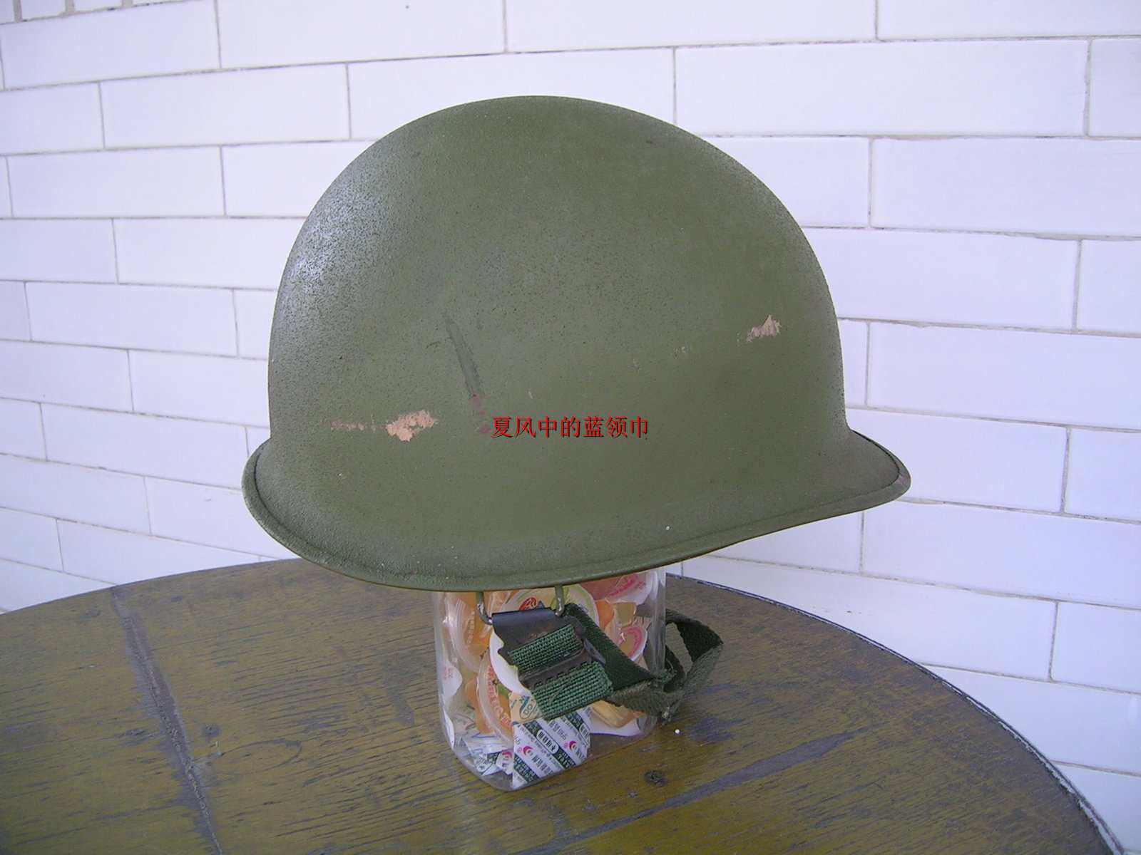 New American Battle of Vietnam Original M1 Safety Cap Full Set (including Instructions)