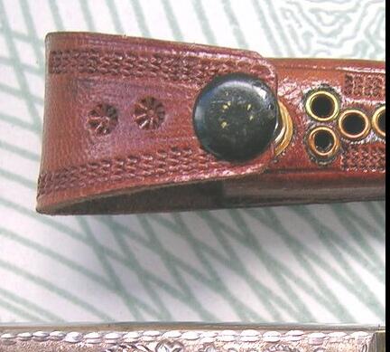 Tourism Remembrance in Xinjiang: a small leather sheath
