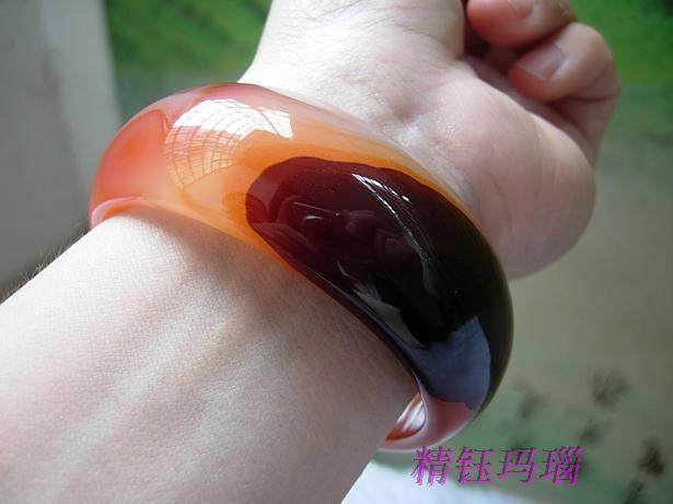 ສາຍແຂນ agate uninlaid ສົດໃຫມ່ຂອງປະເທດບຣາຊິນ 55 ສີແດງທໍາມະຊາດທີ່ມີໂຄງສ້າງທີ່ສວຍງາມທີ່ບໍ່ມີສ່ວນຫຼຸດລາຄາ