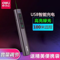 Customized 2809 2809R Laser Page Page Pen High Green Light Business Conference Remote Control Charging Model