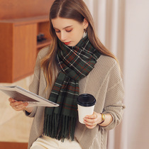 Candy Keen scarf female 2022 winter new trend retro wild scarf birthday gift for girlfriend