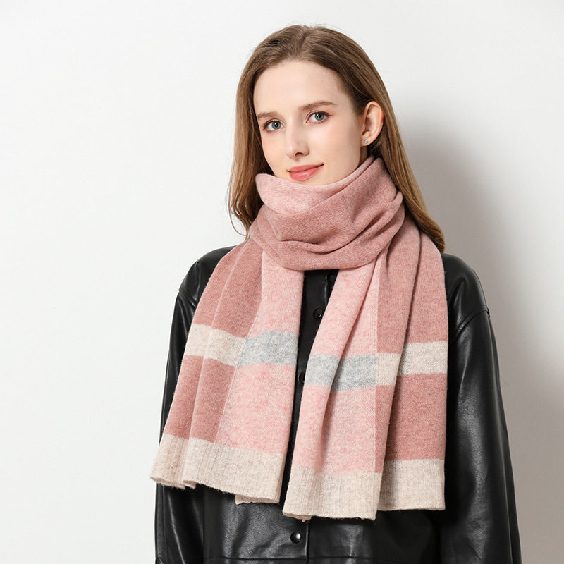 Candy Keen scarf women 2022 winter new wool fashion all-match temperament thickened warm shawl