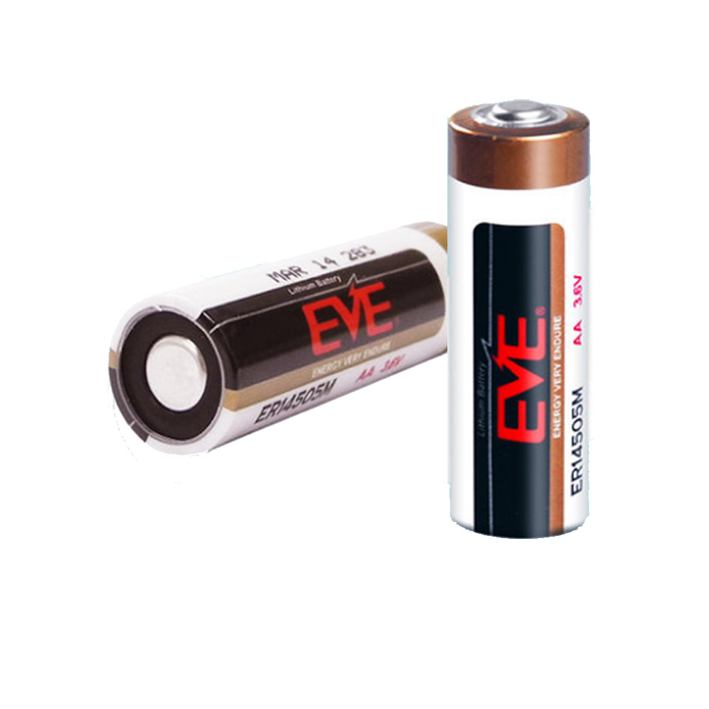 Smart water meter battery EVE 100 million weft lithium energy battery ER18505M 3 6V lithium sub-battery water meter battery