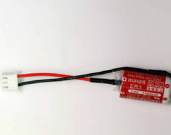 Original installation Wansheng Maxell ER3 (1 2AA 3 6V) PLC lithium battery with plug