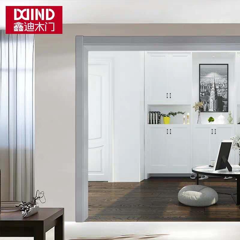Xindi wooden door single bag mouth window set ecological double package set into the household set to meter price single auction does not issue 100-130 yuan