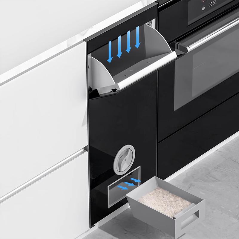 嵌入式米柜：现代厨房的储粮神器