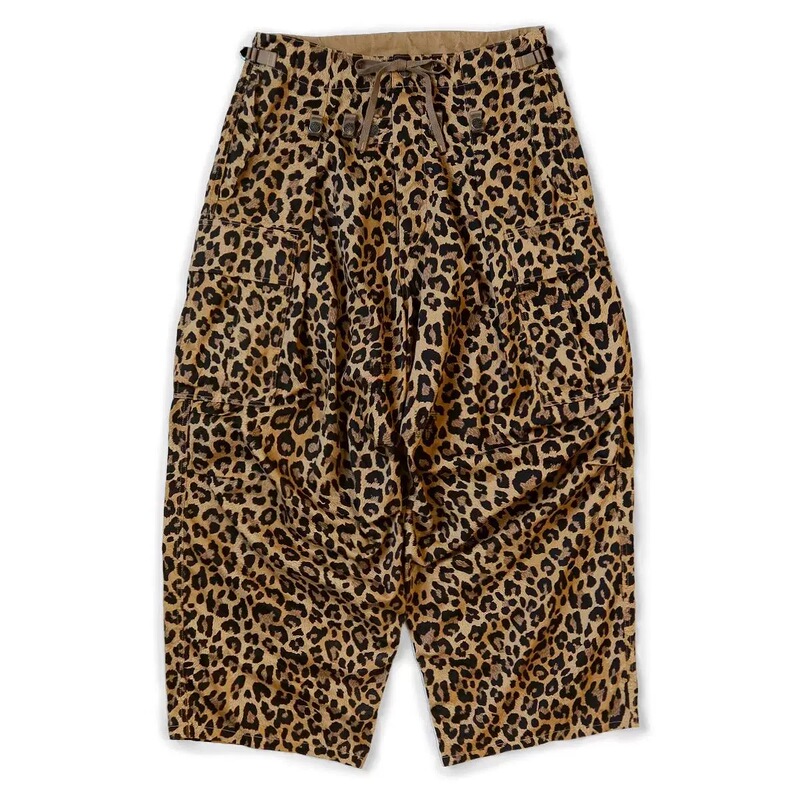 25Aw Kapital Hirata Kazuhiro Japanese Retro Casual Leopard Print Workwear Paratrooper Pants Casual Trousers 25Aw Kapital Hirata Kazuhiro Japanese Retro Casual Leopard Print Workwear Paratrooper Pants Casual Trousers