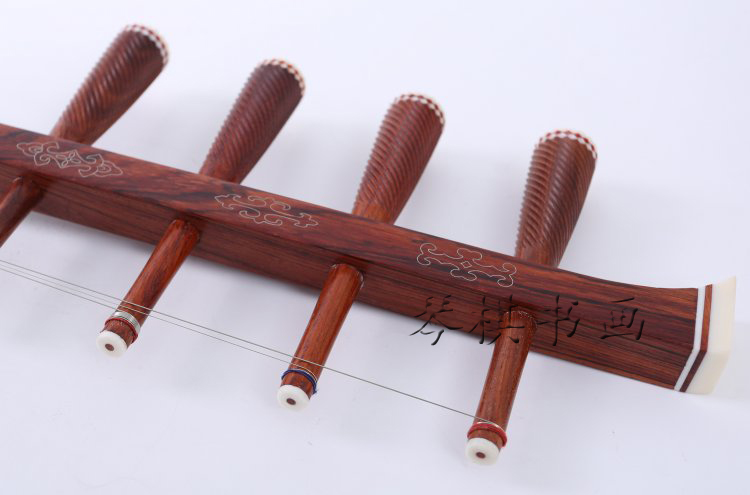 Gỗ hồng sắc đen và đỏ bốn phụ kiện nhạc cụ Hu để gửi dây cung hộp rosin Qin mã thanh cao thanh bạc Huqin túi - Nhạc cụ dân tộc ống sáo